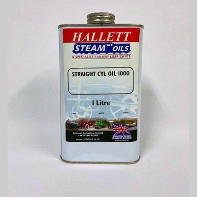 Straight Cylinder Oil 1000NC - Hallett Steam Oils - STO021 SAE 250 - 4Boats