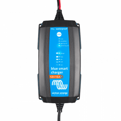 VICTRON 15A 12V BLUE SMART IP65 MAINS BATTERY CHARGER WITH BLUETOOTH CONNECTIVITY - 4Boats