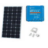 Victron 160w Mono Rigid Solar Panel Kit with SmartSolar MPPT, Mounts,5m Cables - 4Boats