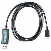 Victron VE.Direct to USB Interface Cable - for monitoring a Victron MPPT solar charge controller / compatible device via PC software - 4Boats