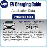 Volkswagen ID.4 Compatible 32-Amp Three-Phase Charging Cable - Extension - Solarika.co.uk