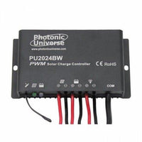 Waterproof 20A 12V/24V solar charge controller / regulator for caravans, motorhomes, campervans, boat, yacht and marine applications - 4Boats