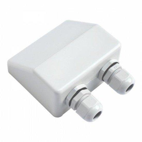 Waterproof double cable entry gland (6-12mm) for motorhomes, caravans, campervans, boats and building installations - 4Boats