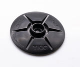 YKK Snad STUD 40mm black domed press snap self adhesive fastener - 4Boats